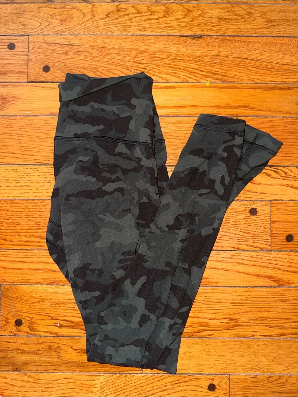 Lululemon green camo align leggings